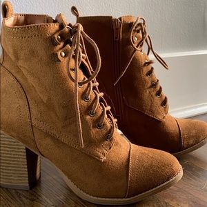 Lace up Ankle Booties